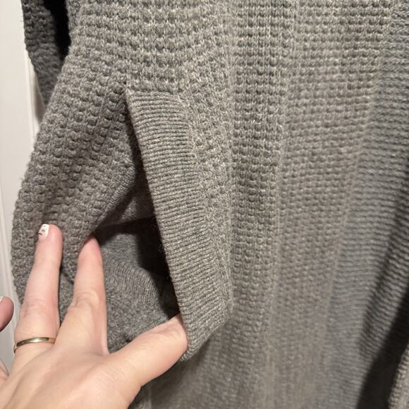 Madewell Gray Laguna Stitch Sweater Coat Size XL - Picture 4 of 7